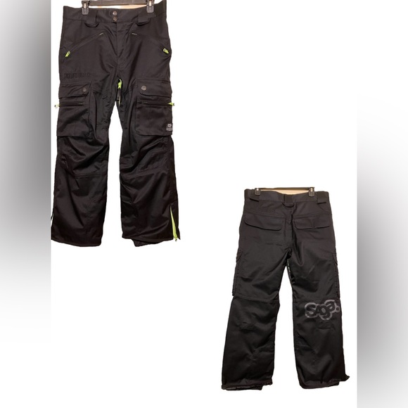 Pants | Saga Outerwear Anomie 2l Snow Ski Pants Sz S Cargo | Poshmark